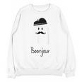 French Teacher Halloween Bonjour Ghost Unisex Sweatshirt, trending gift French Teacher Halloween Bonjour Ghost Unisex Sweatshirt, trending gift