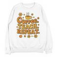 Groovy Coffee Teach Repeat Retro Teacher Unisex Sweatshirt, Groovy Teacher Gifts, trending gift Groovy Coffee Teach Repeat Retro Teacher Unisex Sweatshirt, Groovy Teacher Gifts, trending gift