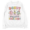 Groovy Donut Stress Just Do Your Best Testing Day Teachers Unisex Sweatshirt, trending gift Groovy Donut Stress Just Do Your Best Testing Day Teachers Unisex Sweatshirt, trending gift