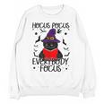 Hocus Pocus Everybody Focus Halloween Teacher For Men Women Unisex Sweatshirt, trending gift Hocus Pocus Everybody Focus Halloween Teacher For Men Women Unisex Sweatshirt, trending gift