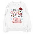 It's Cool To Be a Infant Teacher Snowman Winter Christmas Unisex Sweatshirt, trending gift