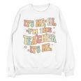 It's Me Hi I'm The Teacher It's Me Groovy Teacher Unisex Sweatshirt, Groovy Teacher Gifts, trending gift It's Me Hi I'm The Teacher It's Me Groovy Teacher Unisex Sweatshirt, Groovy Teacher Gifts, trending gift