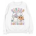 Kindergarten Boo Crew Halloween Floral Ghost Kinder Teacher Unisex Sweatshirt, trending gift Kindergarten Boo Crew Halloween Floral Ghost Kinder Teacher Unisex Sweatshirt, trending gift