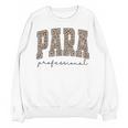 Leopard Paraprofessional Back To School Para Squad Teacher Unisex Sweatshirt, trending gift