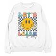 Let's Learn Today Smile Face Back To School For Teacher Kids Unisex Sweatshirt, trending gift Let's Learn Today Smile Face Back To School For Teacher Kids Unisex Sweatshirt, trending gift