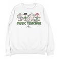 Music Teacher Christmas Holiday Wnter Music Instructor Unisex Sweatshirt, trending gift