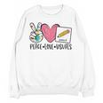 Peace Love Visuals Special Education Teacher Dream Team Unisex Sweatshirt, trending gift Peace Love Visuals Special Education Teacher Dream Team Unisex Sweatshirt, trending gift