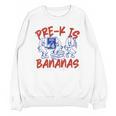 Pre-K Is Bananas Teacher Back To School Chaos Coordinator Unisex Sweatshirt, trending gift Pre-K Is Bananas Teacher Back To School Chaos Coordinator Unisex Sweatshirt, trending gift