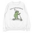 Pre K Grade Teacher Frog Back To School Preschool Unisex Sweatshirt, trending gift Pre K Grade Teacher Frog Back To School Preschool Unisex Sweatshirt, trending gift