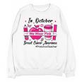 Preschool Teacher In October We Wear Pink Breast Cancer Unisex Sweatshirt, trending gift
