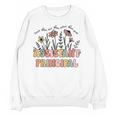 Retro Floral Assistant Principal Shirt For Teachers Day Unisex Sweatshirt, trending gift Retro Floral Assistant Principal Shirt For Teachers Day Unisex Sweatshirt, trending gift