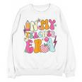 Retro Groovy In My Teaching Era Best Teacher Appreciation Unisex Sweatshirt, Groovy Teacher Gifts, trending gift