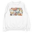 Retro Grovvy Coffee Teach Repeat Teacher Unisex Sweatshirt, trending gift Retro Grovvy Coffee Teach Repeat Teacher Unisex Sweatshirt, trending gift