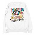 Retro Teaching Future Leaders Groovy Teacher Back To School Unisex Sweatshirt, Future Teacher Gifts, Groovy Teacher Gifts, trending gift Retro Teaching Future Leaders Groovy Teacher Back To School Unisex Sweatshirt, Future Teacher Gifts, Groovy Teacher Gifts, trending gift
