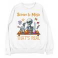 Science Is Magic Halloween Skeleton Students Teacher Unisex Sweatshirt, Science Teacher Gifts, trending gift Science Is Magic Halloween Skeleton Students Teacher Unisex Sweatshirt, Science Teacher Gifts, trending gift