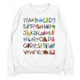 SPANISH ALPHABET MAESTRA SPANISH TEACHER Unisex Sweatshirt, trending gift