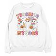 Teaching My Boos Cute Spooky Ghost Teacher Halloween Women Unisex Sweatshirt, trending gift Teaching My Boos Cute Spooky Ghost Teacher Halloween Women Unisex Sweatshirt, trending gift