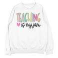 Teaching Is My Jam For Women Teacher Cute Teachers Outfit Unisex Sweatshirt, trending gift Teaching Is My Jam For Women Teacher Cute Teachers Outfit Unisex Sweatshirt, trending gift