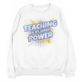 TEACHING IS MY SUPER POWER Teacher Appreciation Unisex Sweatshirt, Super Teacher Gifts, trending gift TEACHING IS MY SUPER POWER Teacher Appreciation Unisex Sweatshirt, Super Teacher Gifts, trending gift