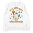 Will Give Math Advice For Candy Math Ghost Teacher Halloween Unisex Sweatshirt, trending gift