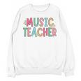 Women Music Teacher First Day Of School Elementary School Unisex Sweatshirt, trending gift