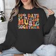 100 Days Of School Music Teacher Unisex Sweatshirt, funny design 100 Days Of School Music Teacher Unisex Sweatshirt, funny design