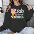 100 Days Of School Preppy 100th Day Of School Teachers Girls Unisex Sweatshirt, funny design 100 Days Of School Preppy 100th Day Of School Teachers Girls Unisex Sweatshirt, funny design