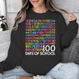 100th Day Of School Teacher Kids 100 Days Math Numbers Unisex Sweatshirt, funny design 100th Day Of School Teacher Kids 100 Days Math Numbers Unisex Sweatshirt, funny design