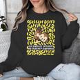 100th Day Of School Teacher Monkey Pun Banana For Men Women Girls Kids Unisex Sweatshirt, funny design