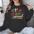 1st First Grade Squad Student Teacher Back To School Unisex Sweatshirt, First Grade Teacher Gifts, funny design 1st First Grade Squad Student Teacher Back To School Unisex Sweatshirt, First Grade Teacher Gifts, funny design