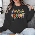 2nd Second Grade Teacher Wildflower Back To School Floral Unisex Sweatshirt, 2nd Grade Teacher Gifts, funny design 2nd Second Grade Teacher Wildflower Back To School Floral Unisex Sweatshirt, 2nd Grade Teacher Gifts, funny design