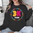 3K Team & Teacher Squad Threes Crew PreK Elementary Team Unisex Sweatshirt, funny design 3K Team & Teacher Squad Threes Crew PreK Elementary Team Unisex Sweatshirt, funny design