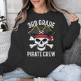 3rd Grade Pirate Crew Halloween Costume Student Teacher Unisex Sweatshirt, funny design 3rd Grade Pirate Crew Halloween Costume Student Teacher Unisex Sweatshirt, funny design
