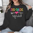 3rd Grade Squad Third Teacher Student Team Back To School Unisex Sweatshirt, funny design