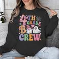 4th Grade Boo Crew Fourth Grade Teacher Kids Happy Halloween Unisex Sweatshirt, 4th Grade Teacher Gifts, funny design 4th Grade Boo Crew Fourth Grade Teacher Kids Happy Halloween Unisex Sweatshirt, 4th Grade Teacher Gifts, funny design