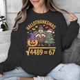 67 Meme Math Teacher Root 4489 Hallothanksmas Six Seven Unisex Sweatshirt, funny design
