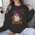 67 Teacher Halloween Ghost Six Seven Meme Math Equation Bruh Unisex Sweatshirt, funny design 67 Teacher Halloween Ghost Six Seven Meme Math Equation Bruh Unisex Sweatshirt, funny design