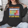 AAC Awareness AAC Teacher It's Not A Screen It's My Voice Men Women Unisex Sweatshirt, funny design AAC Awareness AAC Teacher It's Not A Screen It's My Voice Men Women Unisex Sweatshirt, funny design