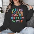 ABC Cute Monster Alphabet Halloween Teacher Costume Kids Unisex Sweatshirt, funny design ABC Cute Monster Alphabet Halloween Teacher Costume Kids Unisex Sweatshirt, funny design