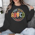 ABCD 3rd Grade Rocks Pencil Lightning Teachers Rock Boys Unisex Sweatshirt, funny design ABCD 3rd Grade Rocks Pencil Lightning Teachers Rock Boys Unisex Sweatshirt, funny design