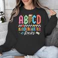 ABCD Kindergarten Rocks Pencil Lightning Teachers Rock Boys Unisex Sweatshirt, funny design ABCD Kindergarten Rocks Pencil Lightning Teachers Rock Boys Unisex Sweatshirt, funny design