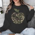 Apple Hearts Teacher Camouflage Clothing School Camo Apple For Men Women Girls Kids Unisex Sweatshirt, funny design Apple Hearts Teacher Camouflage Clothing School Camo Apple For Men Women Girls Kids Unisex Sweatshirt, funny design