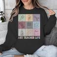 Art Teacher Life Retro Groovy Teaching Future Artists Unisex Sweatshirt, Future Teacher Gifts, Groovy Teacher Gifts, funny design Art Teacher Life Retro Groovy Teaching Future Artists Unisex Sweatshirt, Future Teacher Gifts, Groovy Teacher Gifts, funny design