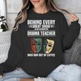 Theatre Teacher Drama Lover Theatre Mask Drama Teacher Unisex Sweatshirt, funny design