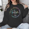 Autism Awareness Accept Adapt Advocate Autism Mom Teacher Unisex Sweatshirt, funny design Autism Awareness Accept Adapt Advocate Autism Mom Teacher Unisex Sweatshirt, funny design
