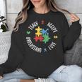 Autism Awareness Teacher Shirt Teach Accept Understand Love Unisex Sweatshirt, funny design Autism Awareness Teacher Shirt Teach Accept Understand Love Unisex Sweatshirt, funny design