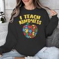 Autism Teacher Shirt I Teach Kindness Apple Puzzle Awareness Unisex Sweatshirt, funny design Autism Teacher Shirt I Teach Kindness Apple Puzzle Awareness Unisex Sweatshirt, funny design