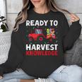Back To School Teacher Farming Tractor Farmer Kids 100th Day Unisex Sweatshirt, funny design Back To School Teacher Farming Tractor Farmer Kids 100th Day Unisex Sweatshirt, funny design