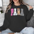 Back To School Teacher Para Preppy Checkered Para Life Unisex Sweatshirt, funny design