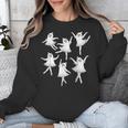 Ballet Ghost Dancer Spooky Dance Teacher Halloween Costume Unisex Sweatshirt, funny design Ballet Ghost Dancer Spooky Dance Teacher Halloween Costume Unisex Sweatshirt, funny design